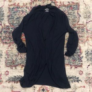 Navy cardigan